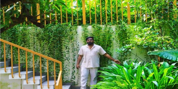 ലാൻഡ്സ്കേപ്പിങ്ങിൽ തുടങ്ങി മിയാവാക്കി വരെ ; കോടികളുടെ ബിസിനസ്സുമായി തൃശൂർ സ്വദേശി